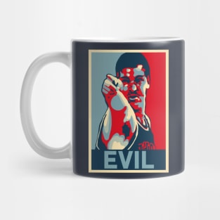 Bill Laimbeer Evil Obama Hope Large Print Mug